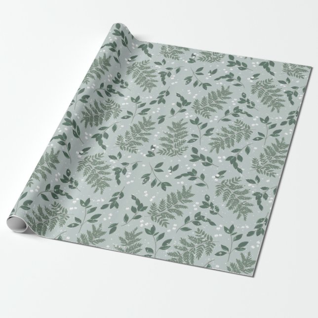 Evergreen Cheer Wrapping Paper Geschenkpapier (Ungerollt)
