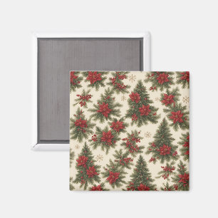 Evergreen Christmas Charm Magnet