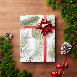 Evergreen Christmas Wrapping Paper Geschenkpapier