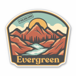 Evergreen, Colorado Aufkleber