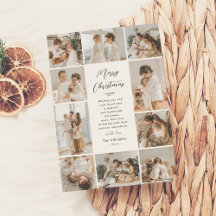 Evergreen Erinnerungen | 10 Fotocollage Weihnachte