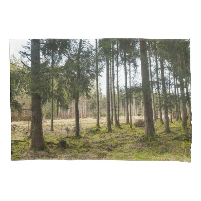 Evergreen Forest Bliss 2 Kissenbezug (Vorderseite)