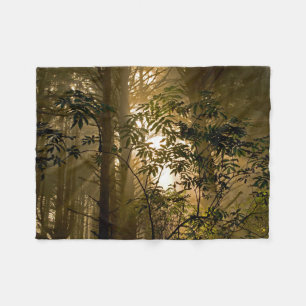 Evergreen Forest Oregon Coast Fleecedecke