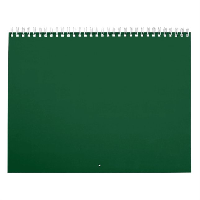 Evergreen Green Background auf einem Kalender (Titelbild)