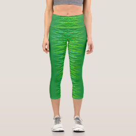 Evergreen High Waisted Capris