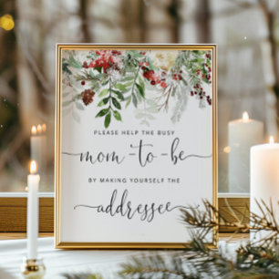 Evergreen hilft der geschäftigen Mama bei der Adre Poster