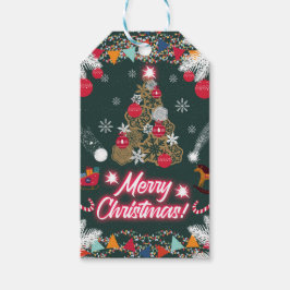 Evergreen Joy of Christmas Geschenkanhänger