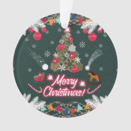 Evergreen Joy of Christmas Ornament