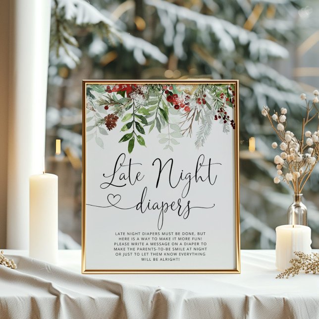 Evergreen Late night diapgame Poster (Von Creator hochgeladen)