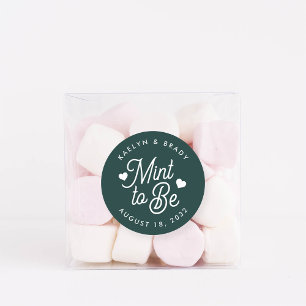 Evergreen   Muss Personalisierte Gastgeschenk Hoch Runder Aufkleber