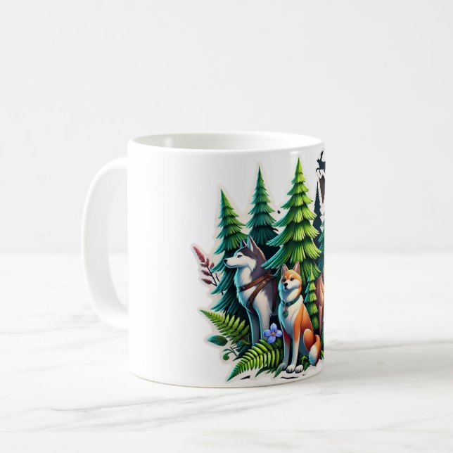 Evergreen Pets Kaffeetasse (Vorderseite Links)