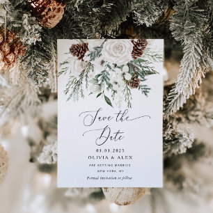 Evergreen Save the Date