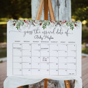 Evergreen schätze den Fälligkeitskalender Poster