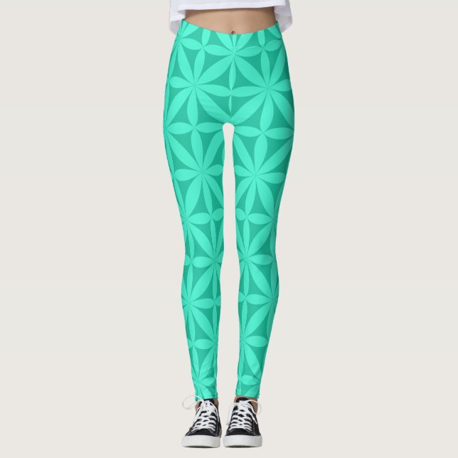 "Evergreen Serenity Leggings" Leggings (Vorderseite)