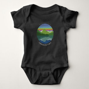 Evergreen Staat Baby Strampler