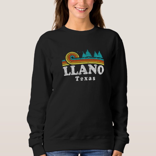 Evergreen Sunset Llano Forest Texas Woods Nature Sweatshirt (Vorderseite)