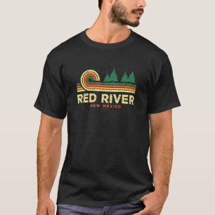 Evergreen Sunset Red River Forest New Mexico Woods T-Shirt