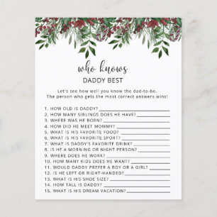 Evergreen Who kennt Daddy Best Game