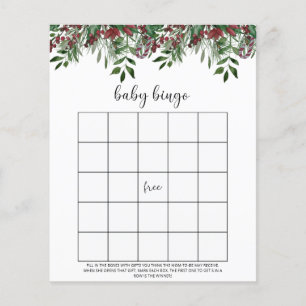 Evergreen winter Baby Bingame