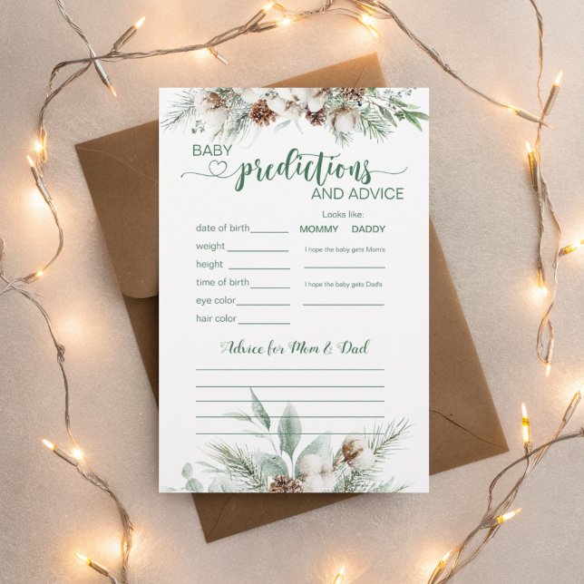 Evergreen Winter Baby Predications and Advisor Car (Von Creator hochgeladen)