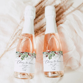 Evergreen winter elegant Cheers to Liebe