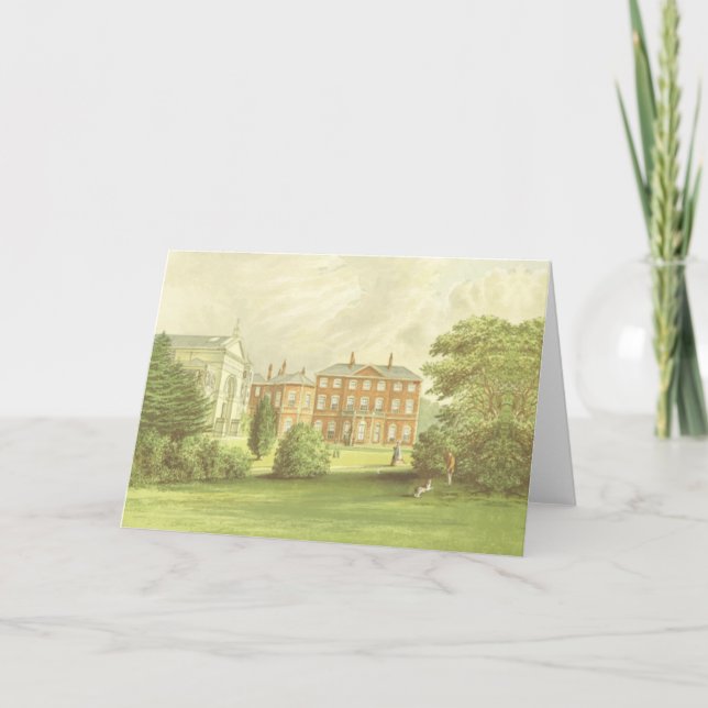 Everingham Park Feiertagskarte (Vorderseite)