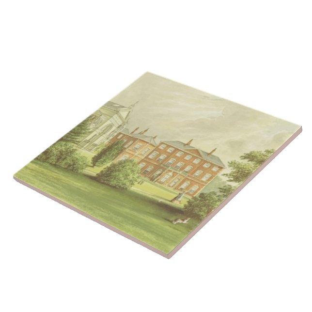 Everingham Park zeichnend Fliese (Seite)