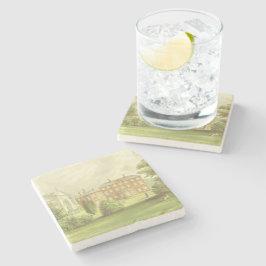 Everingham Park zeichnend Steinuntersetzer