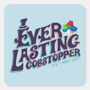 Everlasting Gobstopper Graphic Quadratischer Aufkleber