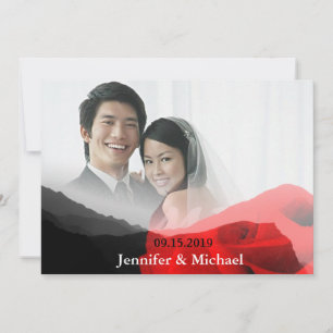 Everlasting Liebe Mountains Rote Rose Hochzeit Fot