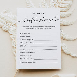 EVERLEIGH beendet das Bachelorette-Spiel der Braut Einladung