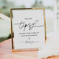 EVERLEIGH Gefühl Tipsy Bar Sign, Tipp Barkeeper