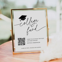 EVERLEIGH Graduation Uni Fond Venmo Sign