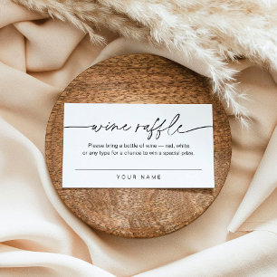 EVERLEIGH Raffle Ticket Brautparty Game