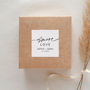 EVERLEIGH S'more Liebes Favor Sticker
