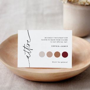 EVERLEIGH Wedding Atoll Brautparty Begleitkarte