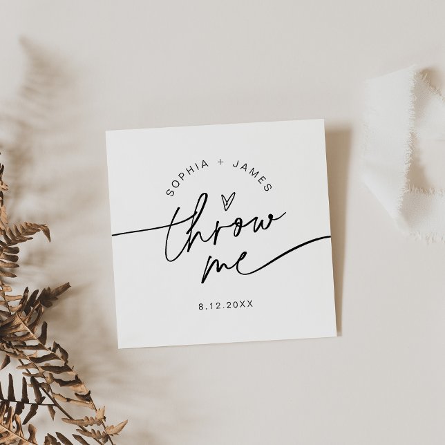 EVERLEIGH Wedding Off Petal Confetti Toss Quadratische Visitenkarte (Von Creator hochgeladen)