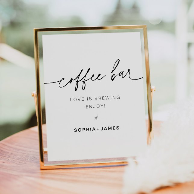 EVERLEIGING Coffee Bar Sign Poster (Von Creator hochgeladen)