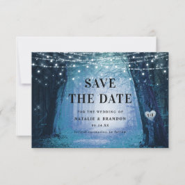 Evermore | Bezauberter Fairy Forest | Blue Wedding Save The Date
