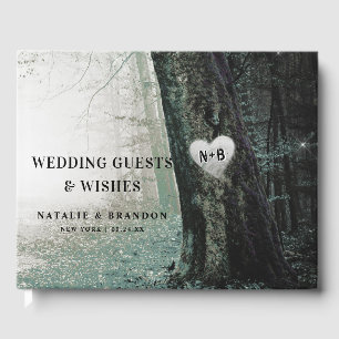 Evermore   Bezauberter Fairy Forest   Moss Wedding Gästebuch