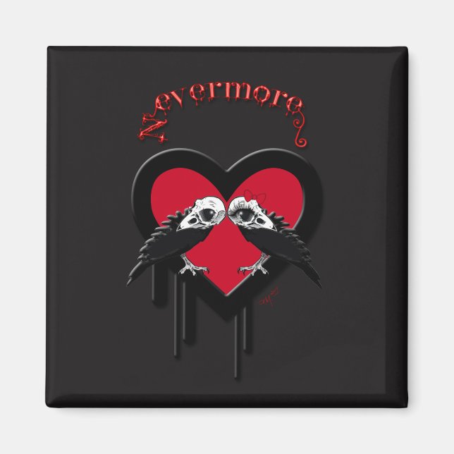 Evermore (rot) magnet (Vorne)