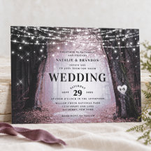 Evermore | Verzauberter Feenwald | Mauve-Hochzeit