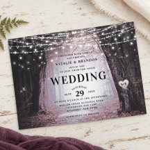 Evermore | Verzauberter Feenwald | Mauve-Hochzeit