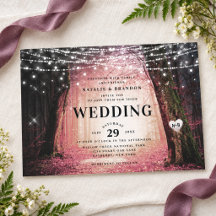 Evermore | Verzauberter Feenwald | Pink Hochzeit