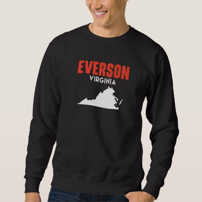 Everson Washington USA State America Travel Washin Sweatshirt (Vorderseite)
