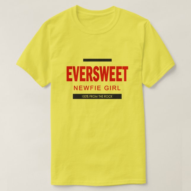 Eversweet Newfie Girl T-Shirt (Design vorne)