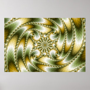 Everswirl - Mandelbrot Fraktal Poster