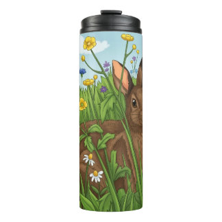 Every Bunny Loves Flowers Thermosbecher