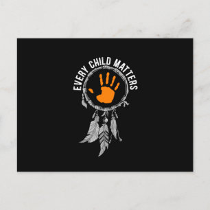 Every Child Matters Orange Day Ankündigungspostkarte