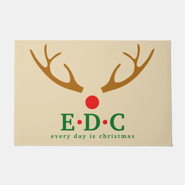 Every Day is Christmas  Fußmatte (Vorderseite)